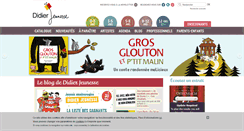 Desktop Screenshot of didier-jeunesse.com